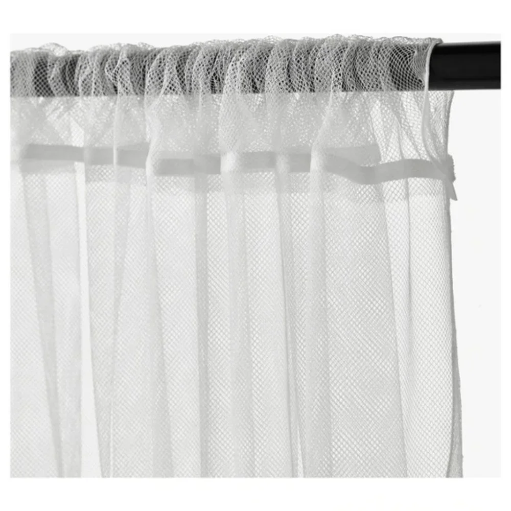 6 Panel White Netting mosquito Curtain ikea - Picture 5 of 5
